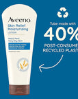 Aveeno Skin Relief Moisturizing Lotion for Very Dry Skin with Soothing Triple Oat & Shea Butter Formula, Dimethicone Skin Protectant Helps Heal Itchy, Dry Skin, Fragrance-Free, 8 fl. oz.