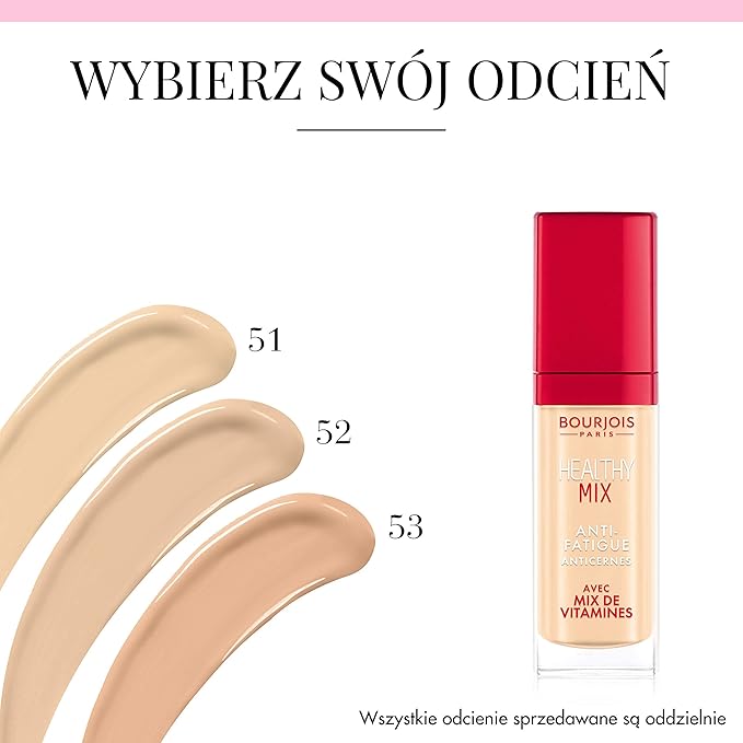 Bourjois Healthy Mix Anti-Fatigue Concealer ight, 7.8 ml, ml, 29199598001 51 L
