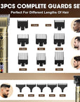 Hair Clippers for Men Set Cordless,Mens Beard Trimmer,Nose Trimmer,Foil Shavers for Men,Professional Barber Clippers for Hair Cutting,for Nose,Body,Beard Grooming & LED Display,Travel Case