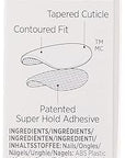 KISS imPRESS Press-On Manicure, Nail Kit, PureFit Technology, Short Press-On Nails, 'Rain Check', Includes Prep Pad, Mini Nail File, Cuticle Stick, and 30 Fake Nails (Pack of 2)