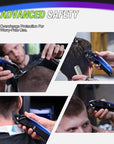 SUPRENT Hair Clippers for Men, Cordless Hair Clippers Set with Type-C Rechargeable, 7000 RPM Powerful Haircutting Clippers