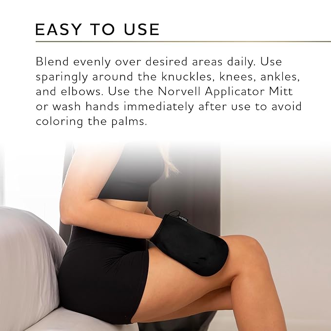 Norvell Venetian Sunless Self Tanner Gradual Color Extender Lotion 8.5 fl oz – Moisturizing Self Tanning Cream with Violet & Brown Tones, Instant Bronzer, Natural Fake Tan