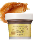 SKINFOOD Mask Honey Sugar 120g - Facial Pore Cleanser, Nourishing & Firming Skin Exfoliator - Wash Off Face Masks w/Melting Sugar for Healthy and Smooth Skin- Shower-Proof Texture (4.23 oz)