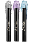 Boobeen 3PCS Cream Eyeshadow Pencil Crayon Waterproof Brightener Stick Shimmer Pen Create Glitter Eye Makeup, Easy to Use