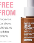 Neutrogena Healthy Skin Sensitive Skin Serum Foundation with Deep 01, 1 oz