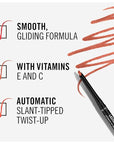 Rimmel Lasting Finish Exaggerate Automatic Lip Liner, 18 Rose Addiction (Pack of 5)