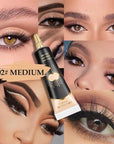 12ML Eyeshadow Primere MEDIUM Color,Eyeshadow Base Cream Base For Eyeshadow Concealer Eyeliner Cream Concealer Eye Base For Eyeshadow (02)