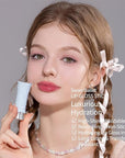 Flower Knows Violet Strawberry Rococo Glitter Lip Gloss G02 Rasberry Booze+Swan Ballet Shine Solid Lip Gloss Stick B06 Blue Ribbon