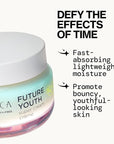 Pacifica Future Youth Super Cream – Daily Anti-Aging Moisturizer for All Skin Types, Lightweight Hydration with Advanced Peptides & Antioxidants, Improves Firmness & Elasticity, Vegan & Clean Beauty