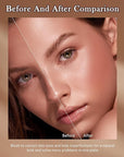 Face Matte Blush Powder Palette-2Colors Buildable Facial Cheek Women Girl-03
