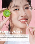 Sleeping Lip Mask Green Apple - Repair for Dry Cracked Lips, Infused with Vitamin C and Shea Butter, Lip Mask Nourish and Revitalize Overnight, Wake to Softer, Smoother, Glow Lip - 0.42 Fl Oz