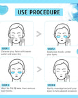 Under Eye Patchs Hyaluronic Acid Eye Mask for Dark Circles and Puffiness Wrinkle Eye Bags 30 Pairs