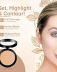 Frankie Rose Cosmetics Powder Foundation – Full Coverage Grams (Silk)