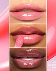 COVERGIRL Clean Fresh Yummy Gloss – Lip Gloss, Sheer, Natural Scents, Vegan Formula - Glamingo Pink