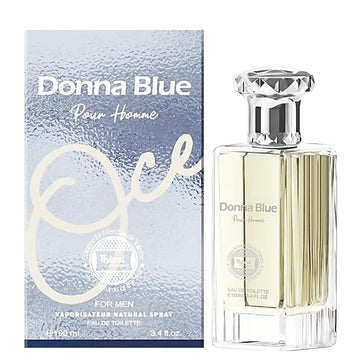 Hybrid & Company Donna Blue Pour Homme Eau De Toilette Natural Spray Vaporisateur 100ML 3.4FL.OZ