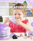 Color Nymph Makeup Advent Calendar 2025, 24 Days Advent Calendar Mystery Box for Christmas, Makeup Gift Sets - Xmas Beauty Countdown Calendar Cosmetics Kit for Women Girls Teens Daughters #Purple