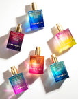 Pacifica Beauty Neon Moon Spray Perfume - Energetic Sandalwood Jasmine Smoky Cardamon - Clean Vegan Eau de Toilette, 1 fl oz