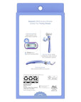 Gillette Venus Deluxe Smooth Swirl Women's Razor Handle + 2 Blade Refills