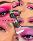 12ML Eyeshadow Primere Rose Pink Color,Eyeshadow Base Cream Base For Eyeshadow Concealer Eyeliner Cream Concealer Eye Base For Eyeshadow (04)