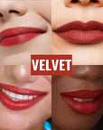 Oulac Red Creamy Matte Lipstick, Soft Satin Finish Lipsticks for Women with Moisturising Formula, Rich Color, Highly Pigmented Enriched with Rose Oil, Vegan & Cruelty-Free| 3.6g (Y05)