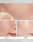 TROIAREUKE Seoul "Bridal" Cushion Foundation(#22, Yellow Beige), Korean Cushion Foundation, K-Beauty, Hydrating, Long-lasting, Lightweight, Natural Finish, Anti-Aging, Moisture, Whitening, SPF 50+