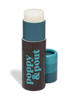 Poppy & Pout Coastal Coconut Jumbo Lip Balm | All Natural Lip Balms & Moisturizers | Hydrates with Beeswax, Vitamin E, Organic Coconut Oil | Cruelty-Free | Lip Balm in Recyclable Cardboard Tube