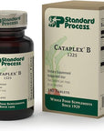 Standard Process Cataplex B - Whole Food Formula with Niacin, Vitamin B6, Thiamine, and Inositol for Heart Health, Metabolism, and Cholesterol Maintenance - 180 Tablets