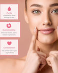 Ellovi Natural Lip Butter Lip Balm - Mint - Pure Enough to Eat - Made With Just 6 Vegan Ingredients - Moisturizing Lip Care for All Day Hydration (Single)