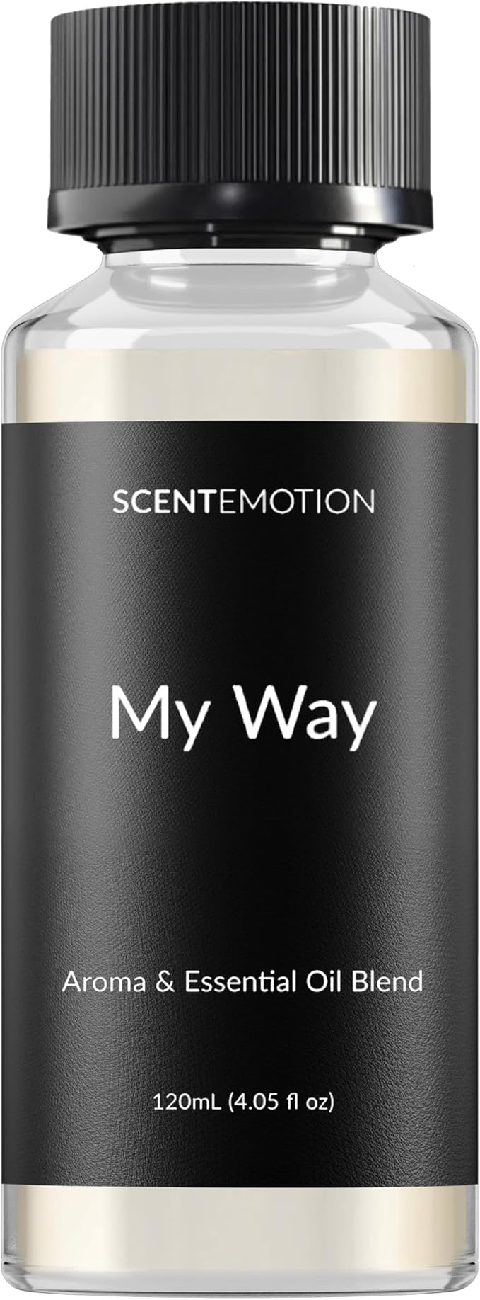 SCENTEMOTION My Way Diffuser Oil Inspired by The 1 Miami Beach Scent, Scent Diffuser Oil with Notes of Cardamom, Leather, Lemon & Iris, Aromatherapy Fragrance, Essential Oil Blend | 120ml, 4.05 fl oz