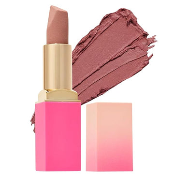 Juvia's Place The Nude Velvety Matte Lipstick Chic - Nude, Long-lasting, Rich-Color Lip Makeup, Creamy Lipstick with Matte Finish, Beauty & Lip Products