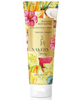 NAKERY Body Butter Anti Aging Moisturizer - Body Cream Skin Tightening Cream & Neck Firming Cream, Moisturizing Cream & Neck Tightening Cream for Body & Face Cream for Dry Skin 300ml(Tropical Therapy)