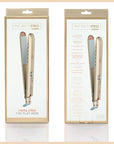 INFINITIPRO BY CONAIR Frizz Free Titanium Ceramic Flat Iron, 1-inch