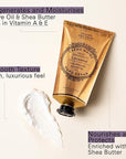 Panier des Sens - Hand Cream for Dry Cracked Hands - Lavender Hand Lotion with Shea Butter & Olive Oil - Vitamin E Skin Moisturizer with 97% Natural Ingredients - Made in France, 2.5 fl oz