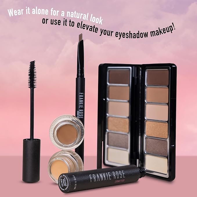 Frankie Rose Weightless Cream Eyeshadow Primer | Long-Lasting Eyelid Primer & Eyeshadow Base, Non-Greasy Formula Eye Primer - Tinted Eyeshadow Primer For All Skin Tones, Light