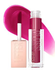 Maybelline New York Lifter Gloss Hydrating Lip Gloss with Hyaluronic Acid, Taffy, Sheer Berry, 1 Count