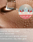 Waterproof Leg Makeup No Transfer - Body Scar & Leg Vein Cover Up for Black Skin, Tattoo Concealer for Varicose Veins (Wheat colored)