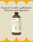 Gallbladder Complete 8oz - Natural Organic Liquid Gallstones Cleanse, Support, & Sludge Formula Supplement