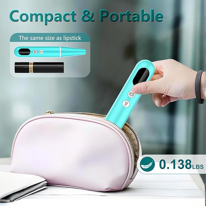 Cordless Electric Nail Drill File kit:Nail File Electric with 9 Speed LED Display for Acrylic Gel Dip Powder Polish,Professional Portable Manicure Pedicure Rechargeable for Home Salon Use (Green)