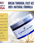 Yellow Bird Foot Cream 2 Pack Bundle - Natural Dry & Itchy Feet Repair Balm. Foot Moisturizer with Organic Ingredients and Essential Oils