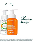 ATTITUDE Foaming Hand Soap, EWG Verified, Plant and Mineral-Based Ingredients, Vegan and Cruelty-free Personal Care Products, Orange Leaves, 10 Fl Oz