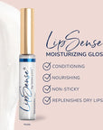SeneGence LipSense Moisturizing Gloss – Hydrating, Long-Lasting Gloss with Shea Butter & Vitamin E, Vegan & Paraben-Free