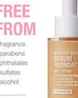 Neutrogena Healthy Skin Sensitive Skin Serum Foundation with Medium 02, 1 oz