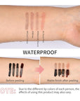 Peel Off Lip Liner Stain - Long-Lasting, Smudge-Proof, Waterproof Nude Matte Lip Tint, Non-Fading Peel Off Lip Color, Effortless Precision & Full Coverage, Vegan & Cruelty-Free, #2 Neutral Mauve