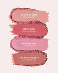Wander Beauty Hydrating Powder Blush - Lightweight, Rose Blush Makeup with a Blurring, Satin Finish - Buildable Formula with Hyaluronic Acid, Squalane & Aloe Leaf Extract - Are We Bare Yet - 0.18 oz