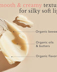 Organic Lip Balm - 4 Pack Unflavored Organic Gift Ideas