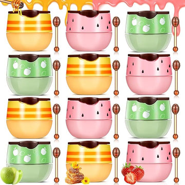 12 Pcs Bee Lip Balm Honey