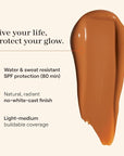 Live Tinted Hueguard Skin Tint SPF 50 - Tinted Mineral Sunscreen with Light-Medium Buildable Coverage With a Hydrating and Radiant Finish - Water and Sweat Resistant, 1.35 fl oz - Shade 05