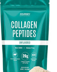 Collagen Peptides Powder, Unflavored, 1 lb – Supports Hair, Skin, Nail, Bone & Joint Health – Hydrolyzed, Grass-Fed, Gluten-Free, Keto-Friendly, Zero Sugar Protein Supplement.