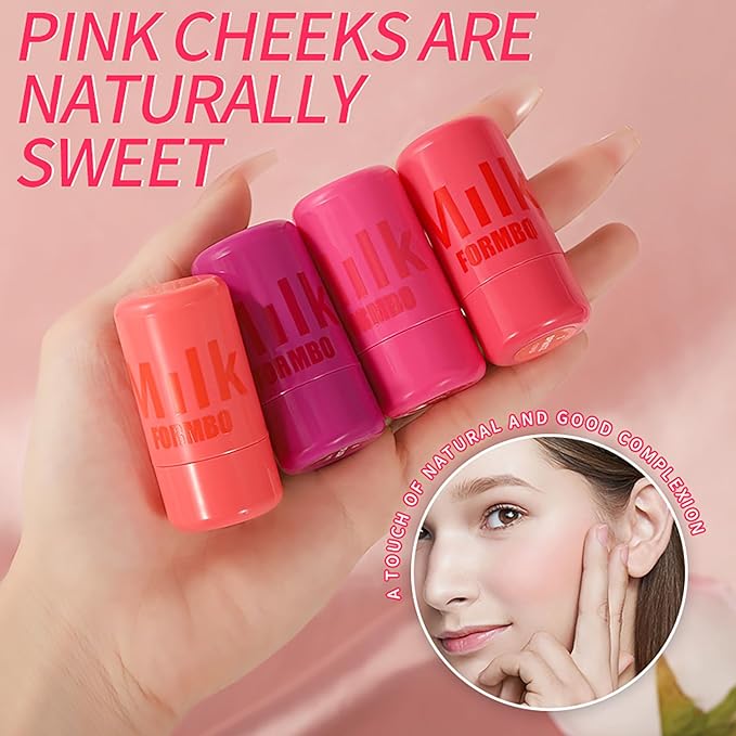 Cooling Water Jelly Tint Blush Makeup Blush Stick 0.18 Oz