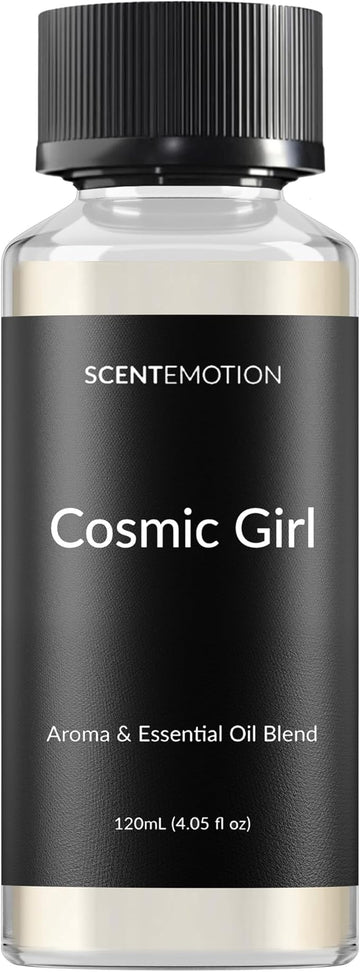 Cosmic Girl Diffuser Fragrance Oil Ferrari-Inspired| Essential Oils Blend for Home, Ultrasonic & Waterless Diffusers| Cedarwood, White Tea & Soku Lime | 4.05 fl oz, 120mL